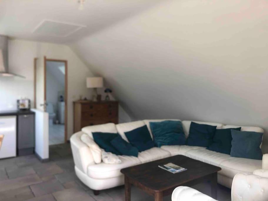 Ferienwohnung Terrasse, Campagne Et Mer Troguery Exterior foto